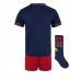 Ajax kläder Barn 2022-23 Bortatröja Kortärmad (+ korta byxor)